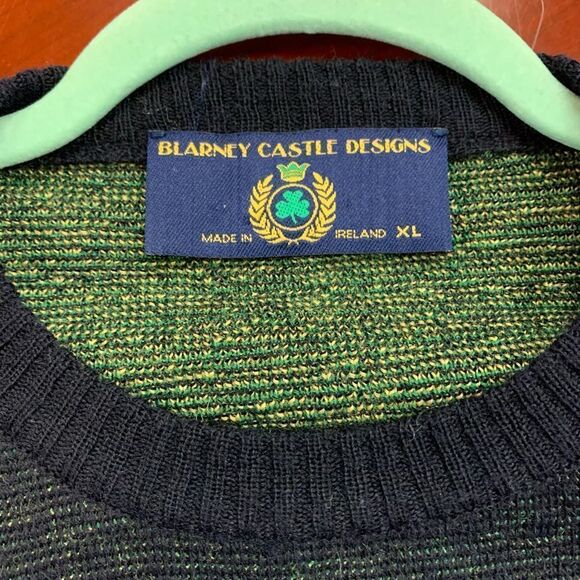 Blarney Castle Designs Wool Ireland Sweater sz XL EUC - Picture 4 of 5